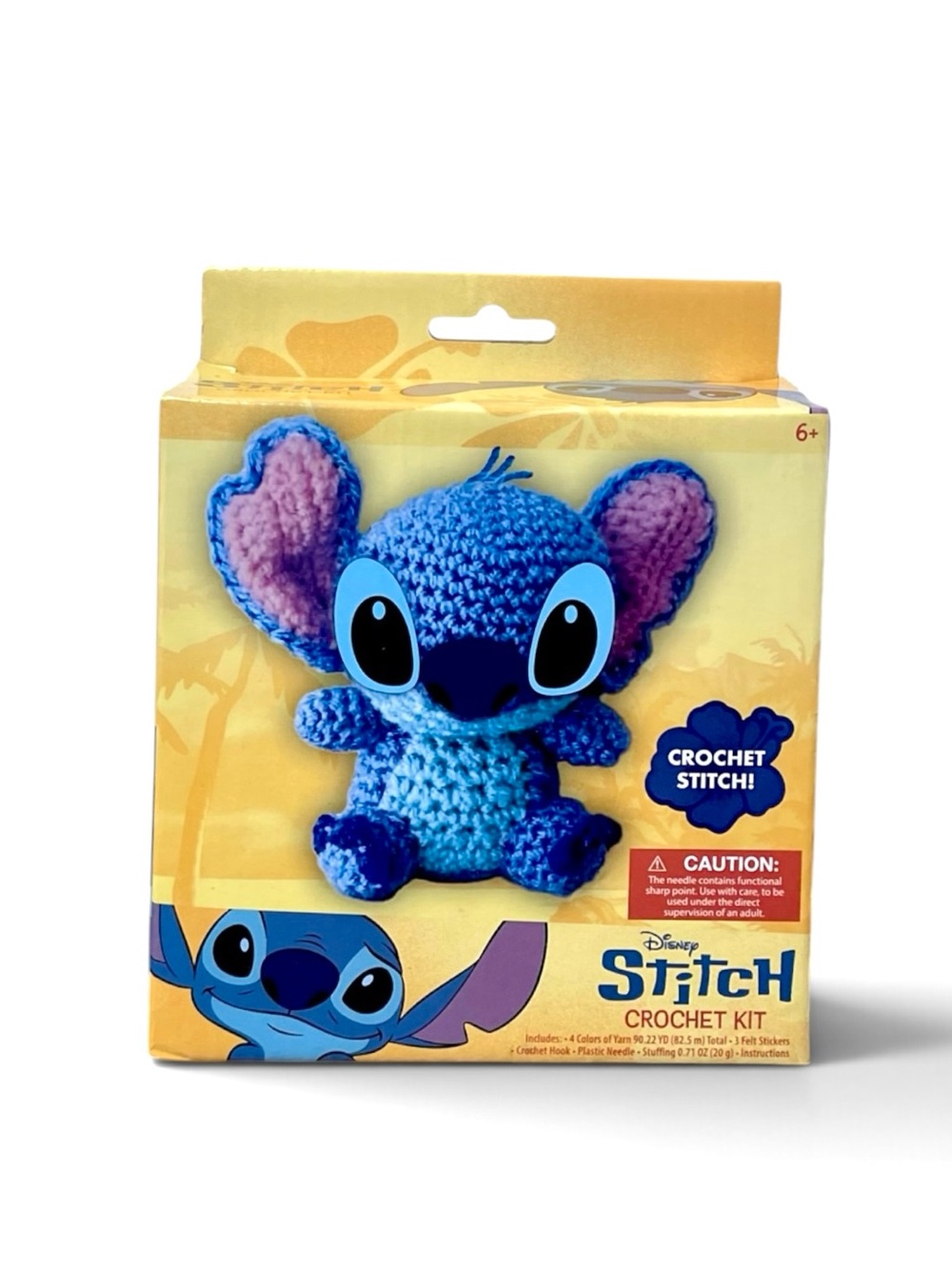 Disney Stitch Blue Crochet Plush Kit